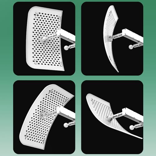 Déflecteur d'air réglable pour chambre à coucher au design épuré