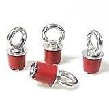 4 Pcs 1” ATV UTV Tie Down Anchors, RZR Tie Down Anchors for Polaris RZR (Up to 2020) 900 1000...