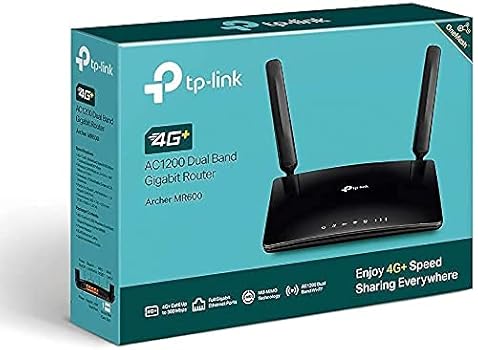 TP-Link MR600 4G+ Cat6 LTE Dual Band Gigabit Router with