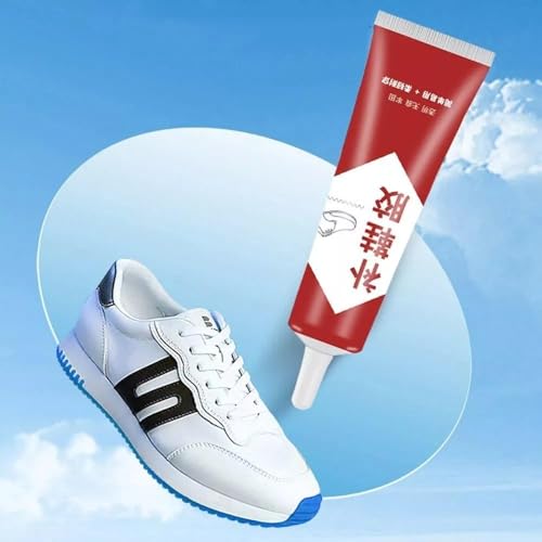 Shoe Glue for Repair, Waterproof Quick-Drying Adhesive, Strong & Flexible Instant Footwear Repair, Fabric & Sole Repair, Shoe Patch Glue for Sneakers, Boots, All Shoes (60ml)