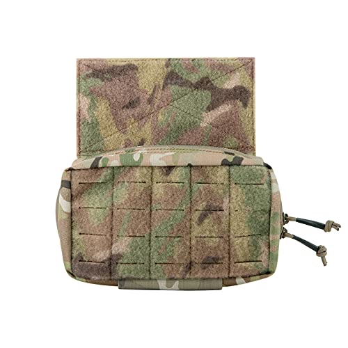 Petac Gear Tactical Drop Pouch For Chest Rig,Small Dump Pouches With Inersets,Multi Mission Hanger Tool Bag … (Mc) #TOP13
