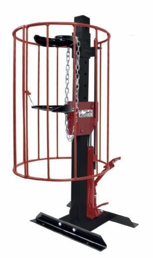 Compressore Idraulico per Molle Fisso con cestello 1000 kg per Officina, Manutenzione e Riparazione