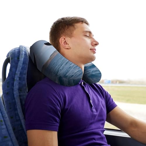 Almohada de viaje Espuma viscoelástica Talla única miniatura 7