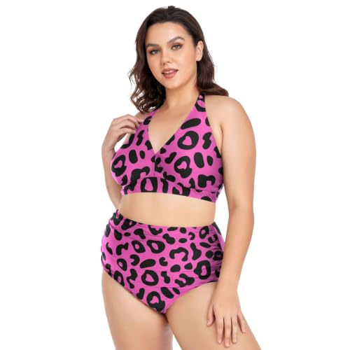 Maillot de bain 2 pièces violet pour vos vacances à la plage
