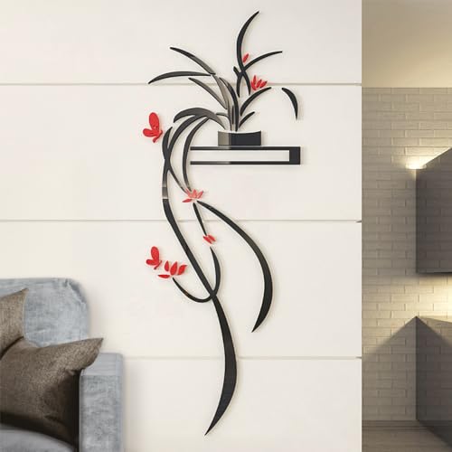 Magilot - Vinilos de Pared Decorativos - Pegatinas Pared Decorativas - Adhesivos Decorativos Pared - Decoracion Pared Hogar Salon - Pegatinas Vinilo con Efecto 3D (60 x 130 cm)