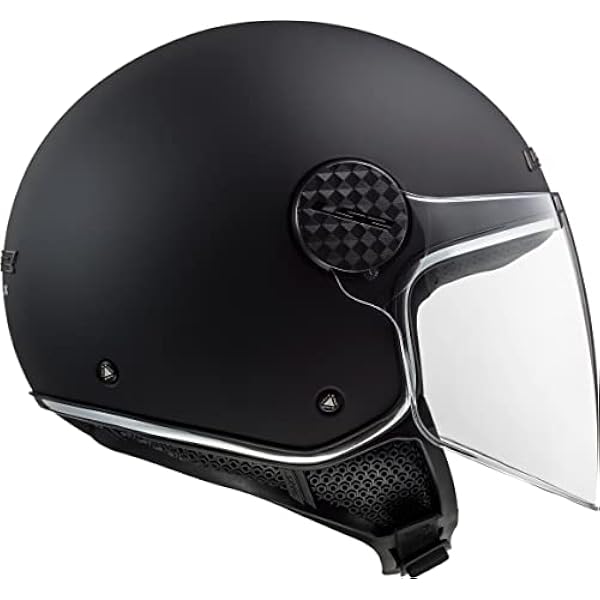 Мотошлем LS2 Sphere Lux матовый чёрный размер S