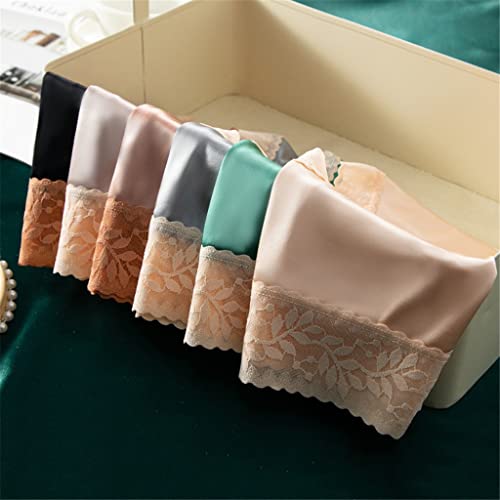 Culottes pour femmes en soie glacée lingerie invisible pour robe moulante
