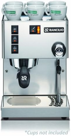 Rancilio Silvia Espresso Machinet,0.3 liters, with Iron Frame and Stainless Steel Side Panels, 11.4 by 13.4-Inch - 1