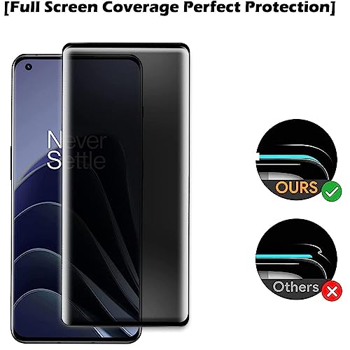 Image of OXYZAIN Oneplus 11 5G Privacy Screen Protector Tempered Glass Screen Protector guard', Anti-Spy, Bubble Free, with Installation kit [PACK OF 1]