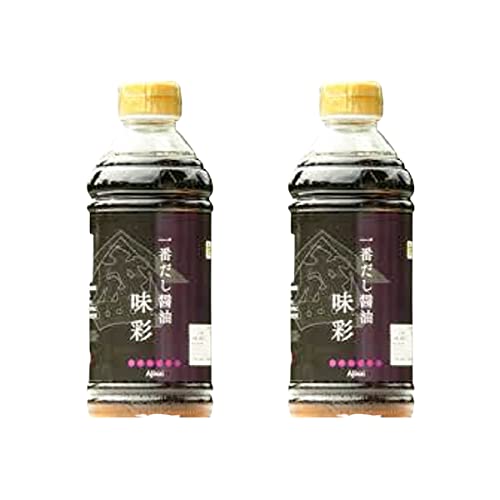 橋本醤油 味彩 500ml × 2本