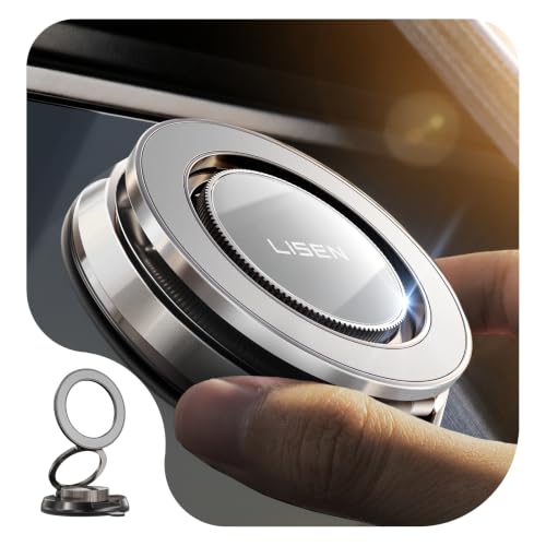 LISEN Suction MagSafe Magnetic Car Mount (Windshield/Dashboard)