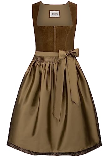 Stockerpoint Damen Isola Midi Dirndl, olive, 38