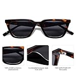 SOJOS Polarized Narrow Square Cateye Sunglasses for Women Retro Trendy Driving Glasses SJ2169 - Image 4