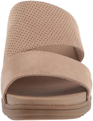 Dr. Scholl's Shoes Women's Goldie Slide Sandal, Taupe, 9 | Image 1