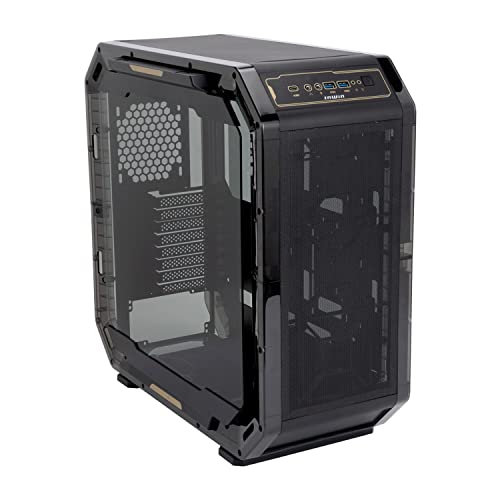 PCケース(自作PC用) IW-CS-AIRFORCE-BLA [Phantom Black] Amazon | IN WIN E-ATX マザーボード対応 ミッドタワー ATX