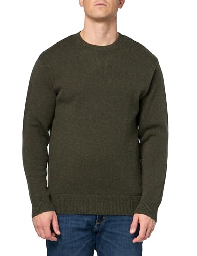 Pendleton Men's Shetland Wool Pullover Men's Sweater – Classic Crewneck for Men, Naturally Warm, Odor and Stain-Resistant