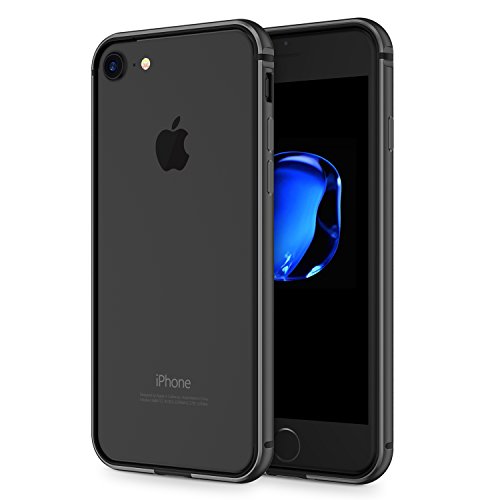 iPhone SE Case NEW 2020, iPhone 8 Bumper Case, iPhone 7 Case, RANVOO Slim Minimalist Edge Protection Bumper With Aluminum Frame and Premium Soft TPU Inner [GUARDIAN Series] Case for Apple SE2/8/7