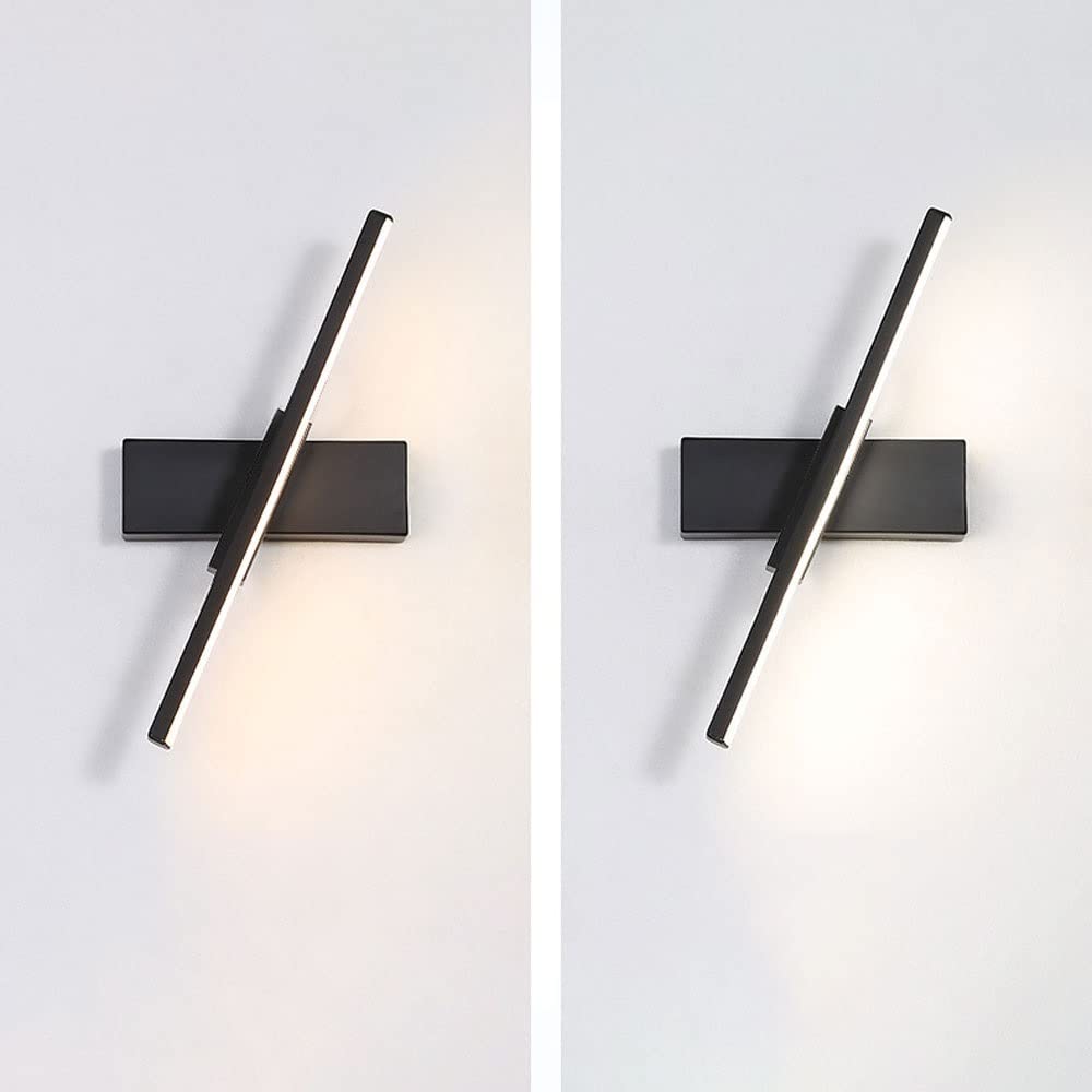 Chinesische Wandleuchten aus Aluminium, LED-Metall, Retro-Design, Wandleuchte, Salzlampe, geeignet für Flur, Schlafzimmer, Arbeitszimmer, Beleuchtungskörper, Wandleuchte, Schwarz/Weiß, langlebig
