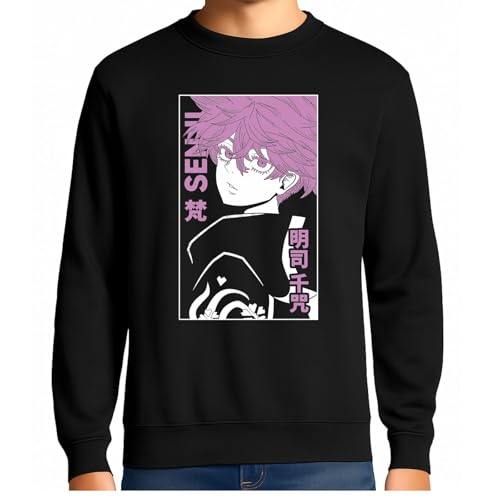the Fan Tee Sudadera Adulto Sin Capucha de Hombre Dibujos Animados Tokio Anime japonés – Banda Callejera y Líder del Rubio, Mikey, Gang 012 S