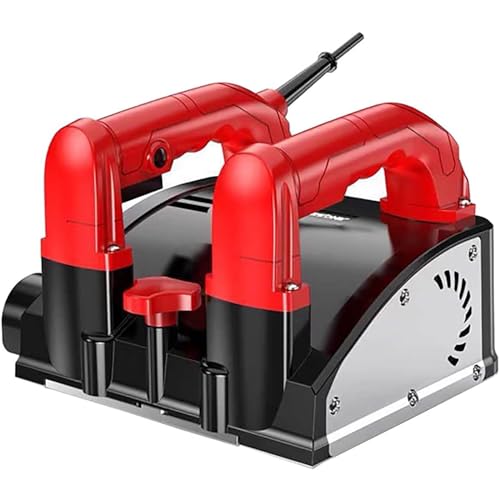 Electric Wall Planing Machine,1680w Electric Wall Planing Machine,Automatic Concrete Shovel Putty Wall Scraper Planner Dust-Free,for Granite,Stone,Marble,220V