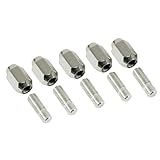 CHROME LUG NUTS & STUDS 12MM 5, dune buggy vw baja bug