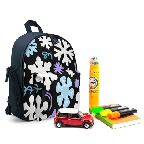 Pure Snowflake Mini Backpack Light Weight Small Travel Backpack Shopping Travel Daypack3