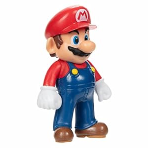 Jakks Pacific Super Mario World of Nintendo 2.5 Inch Figure | Mario