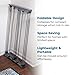 Honey-Can-Do Collapsible Laundry Drying Rack, Sturdy Steel, Foldable & Portable Clothes Drying Rack, Space-Saving Design, Indoor & Outdoor Drying, Ideal for Laundry Room 50lb Capacity, Silver