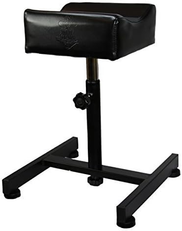 InkBedPortable Black Adjustable All Purpose Leg Rest Stand Tattoo Studio Equipment