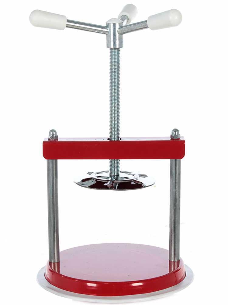 La zappa Pressoir multi aliments en acier et inoxydable, adapté comme presse pour liqueur, fruits et olives (1,5 l)