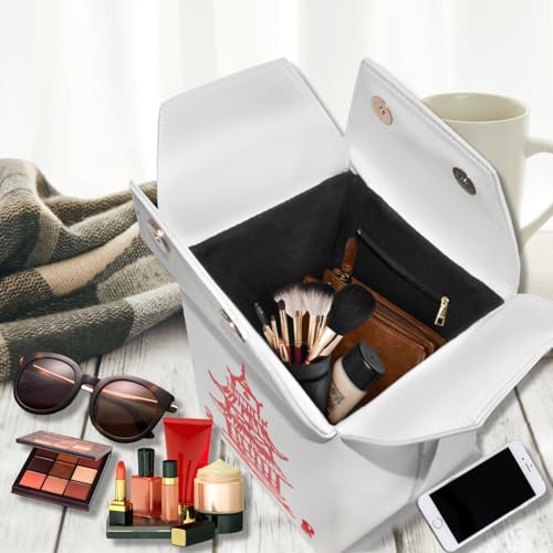 Crossbody Purses and Handbags for Women PU Leather Chinese Takeout Box Totes Top Handle Satchel Shoulder Bags3
