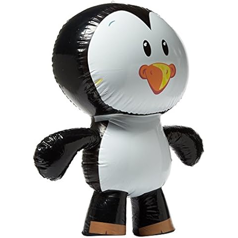 Rhode Island Novelty Inflatable Penguin Party Accessory, 24", Black and White Cover