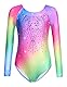 trudge Kinder Turnanzug Gymnastikanzug Mädchen Leotard Langarm Trikot Training Dancewear Gymnastikbody Tanzbekleidung Wettkampf 3-12 Jahre