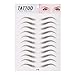 Stickers de tatouages ??à sourcils autocollants authentiques autocollants à sourcils authentiques faux front transfert tatouage style 8 beauté accessoire