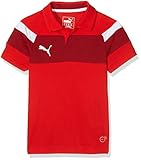 white spirit terpentinersatz 1x1 Rippenkragen. PUMA Kinder Shirt Spirit II Polo Poloshirt, Red-White, 176