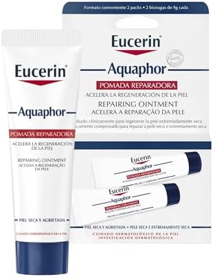 EUCERIN Pomada Reparadora Aquaphor Duopack 10ml, Hidratação Inten...