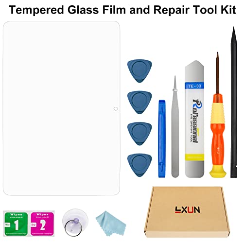 Lxun Upgraded New Touch Screen Digitizer Compatible With Tablet 10Th Generation 2020 K72Ll3 K72Ll4 Digitizer Panel Front Glass Lens With Tempered Glass Film And Repair Tool Kit #TOP5