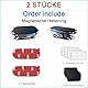 Coolpow Handyhalterung Auto Magnet【2 Stück】 Handy Halterung Auto Magnet【Ganzmetall】 Universal Magnetische Handyhalter Auto für Armaturenbrett【360°】 KFZ Handyhalterung für Samsung iPhone Alle Telefon