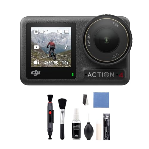 Dji - Pack Estándar Osmo Action 4 - Cámara De Acción Sumergible 4k 120 Fps Con Un Sensor De 1 1.3 Pulgadas, Gran Rendimiento Con Poca Luz Osmo Action 4 Standard Combo Dji - Pack Estándar Osmo Action 4 - Cámara De Acción Sumergible 4k 120 Fps Con Un Sensor De 1 1.3 Pulgadas, Gran Rendimiento Con Poca Luz Osmo Action 4 Standard Combo