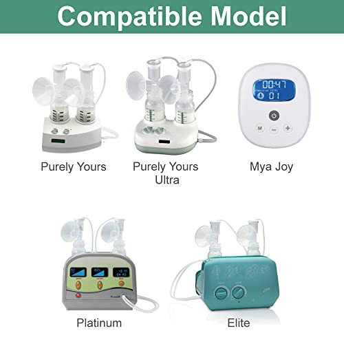 Image of Maymom Replacement Silicone Diaphragms Copmpatible with Ameda Purely Yours Breastpump, MYA Joy; Not Original Ameda Silicone Diaphragms; 4 ct