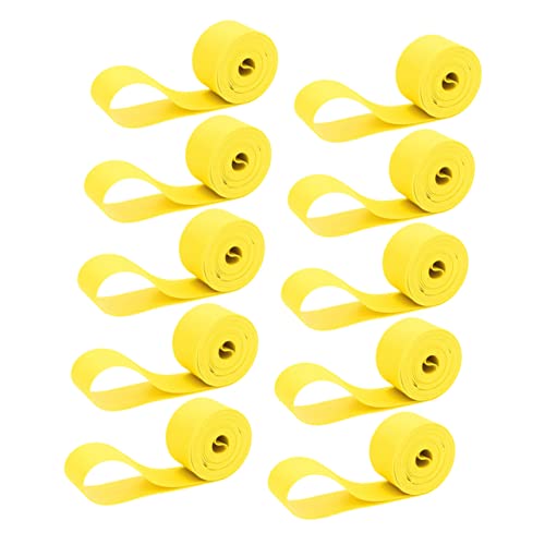 Abaodam Rim Strips 10 Pack PVC Cushions Bike Tube Protector Rim Liner Sturdy and Pads