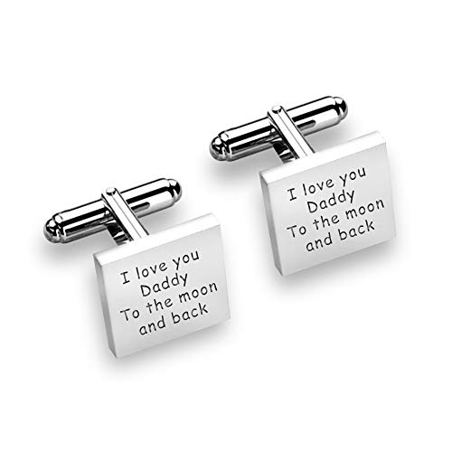 Personalized Customized Men Engraved Inspirational Quote Cufflinks For Husband Father Grandfather Brother Gifts #TOP1