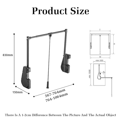 Tringle de penderie rabattable : solution gain de place pour optimiser les placards hauts