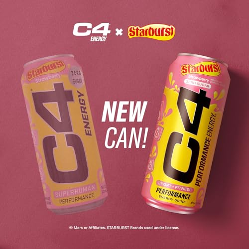 Cellucor 2229607 C4 Performance Energy Drink | Starburst Strawberry thumb #6