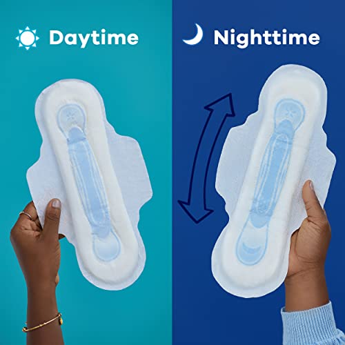 Image of Always Maxi Feminine Pads For Women, Size 5 Extra Heavy Overnight Absorbency, Multipack, With Wings, Unscented, 36 Count x 3 Packs (108 Count total)