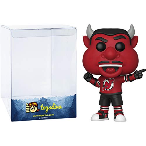En Oferta Nj D E V I L : P O P ! Hockey Mascots Vinyl Figurine Bundle With 1 Compatible 'Toysdiva' Graphic Protector (001 - 43547 - B)