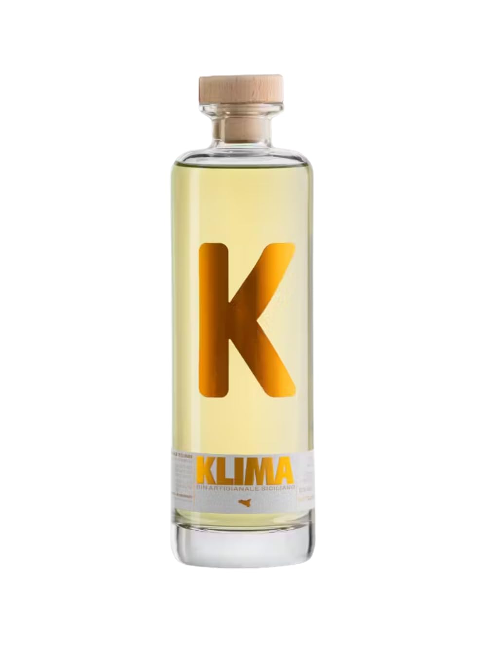 Gin KLIMA Con Zenzero Coltivato In Sicilia 70 cl (Gin Artigianale)