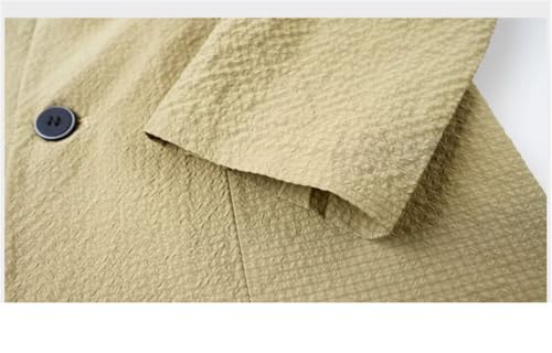 Men's Four Seasons Blazer Business Casual Thin Single-Breasted Long-Sleeved Blazer4