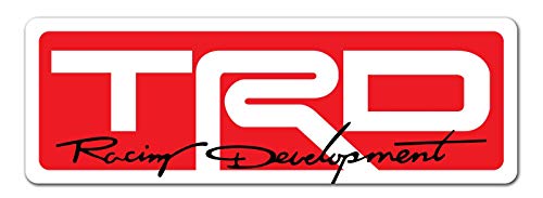 (2) Trd Toyota Racing Development License Plate Frames 3D Letter Frame Brackets (1-Pair) #TOP6