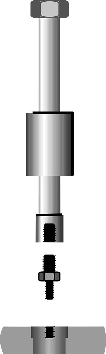 GEDORE 1.81/1 Thread Insert for 1-Hole uses, M10